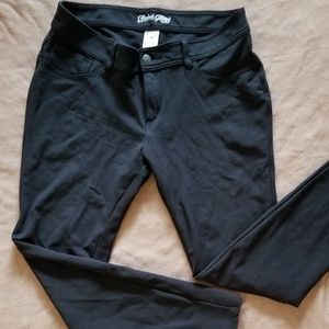 Black stretchy pants